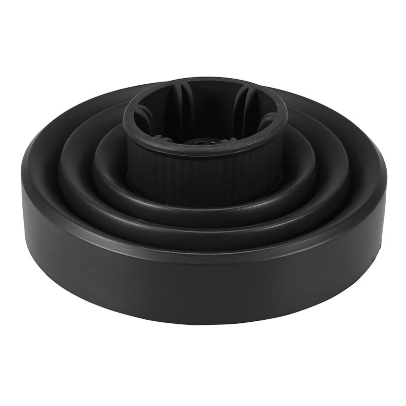 Tbest Hair Dryer Diffuser Cover,Salon Foldable Folding Hairdryer Hair Blower Diffuser Cover Styling Hairdressing Tool(Black) - Image 2